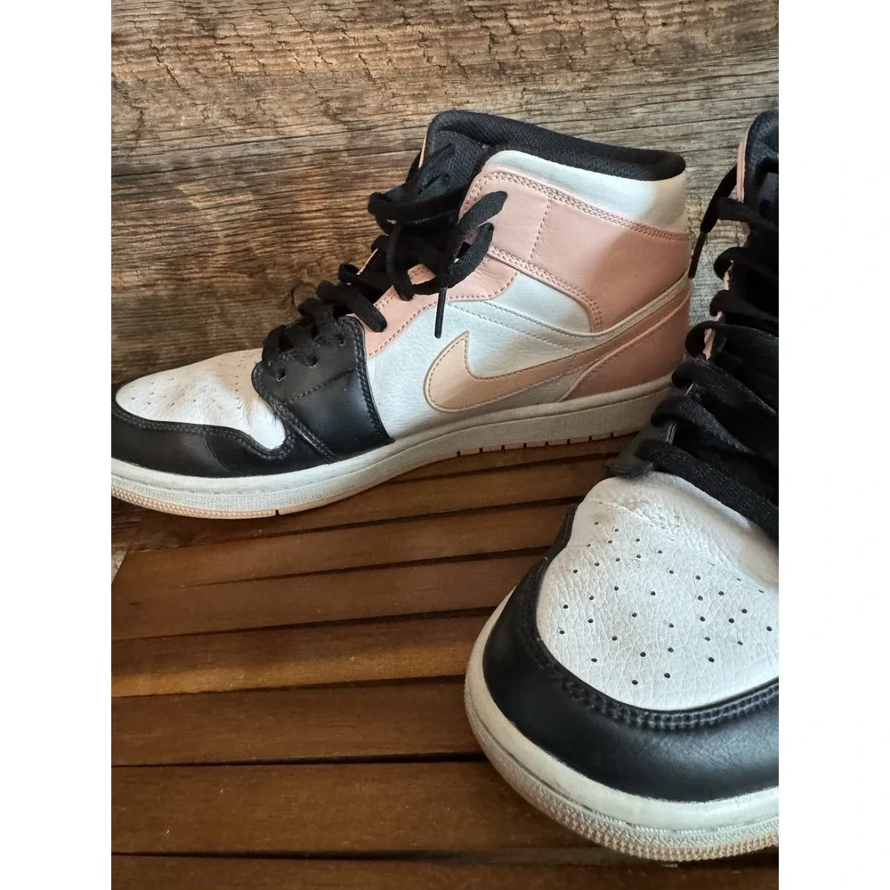Air Jordan 1‎ Mid Crimson Tint Arctic Men Sneakers 2021 554724-133 Sz 11.5 Shoes
